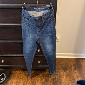 American Eagle Outfitters Women's Curvy Highest Rise Jeggings